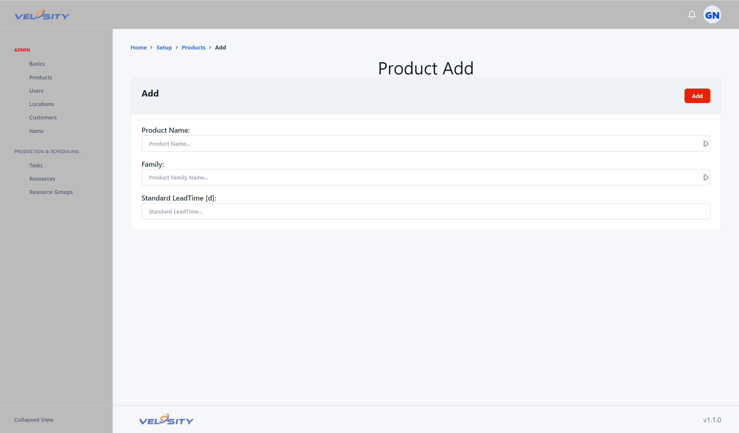 Add Product