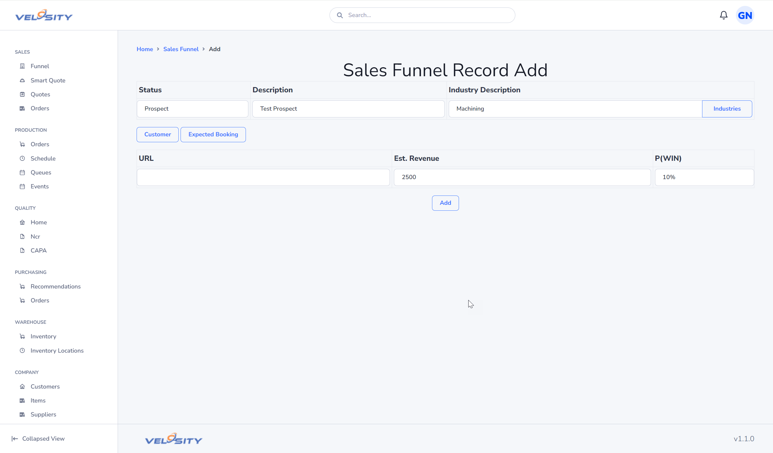 CRM Add