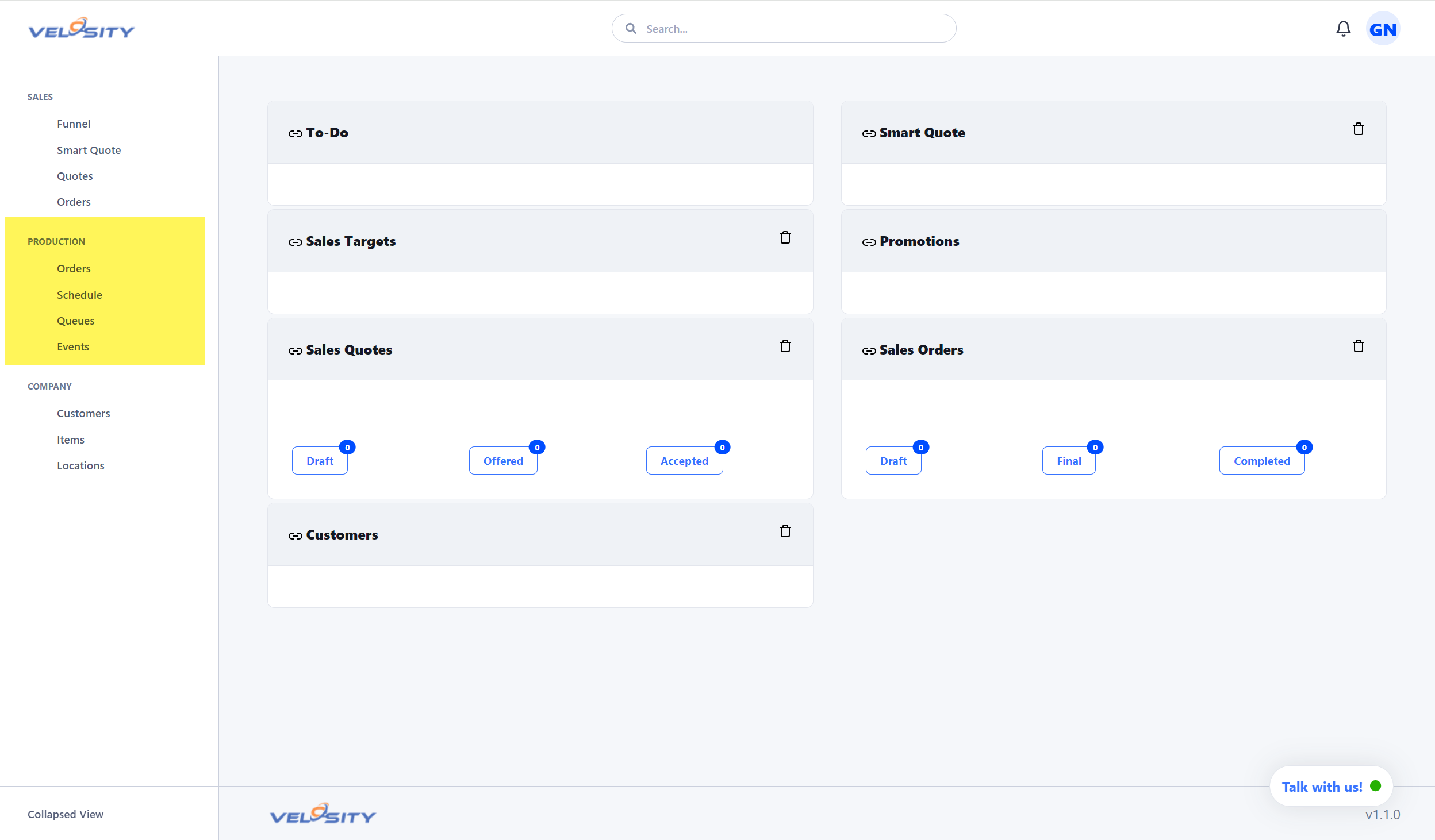 Production Queues