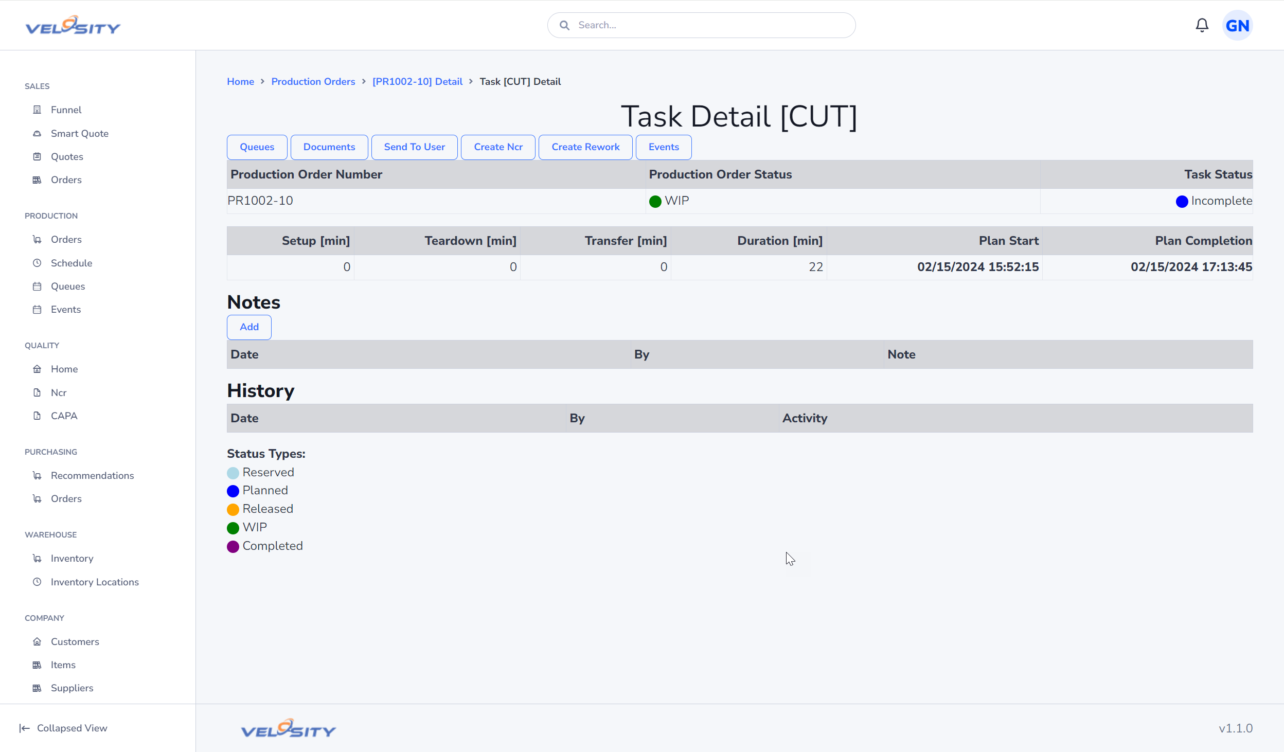 Task Detail